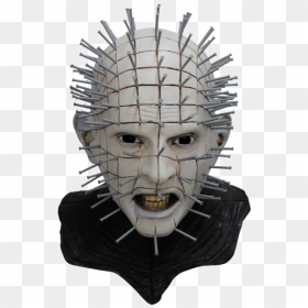 Pinhead Hellraiser Mask Michael Myers Cenobite - Pinhead Mask, HD Png Download - halloween mask png