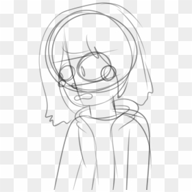 I Just Remembered This Account - Sketch, HD Png Download - cringe face png
