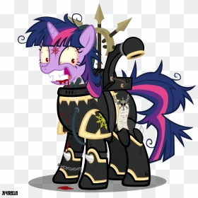 Mlp Chaos Space Marine, HD Png Download - space marine png