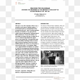 Document, HD Png Download - hololens png