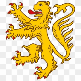Heraldry Vector British Lion - Great Britain Symbol Lion, HD Png Download - lion crest png