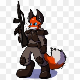 Marine Fox, HD Png Download - space marine png