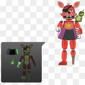 Rockstar Foxy Action Figure, HD Png Download - fnaf foxy png