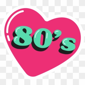 I Heart The 80s Clipart Clip Art Royalty Free 80s Baby - Graphic Design, HD Png Download - 80's png