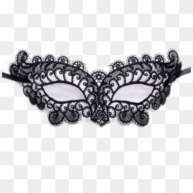 #halloween #costume #lace #mask #masquerade - Máscara Preta Para Festa, HD Png Download - halloween mask png