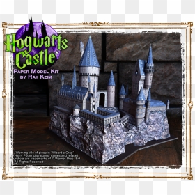 Harry Potter Hogwarts Paper Model , Png Download - Hogwarts Castle Paper Model Kit, Transparent Png - hogwarts castle png