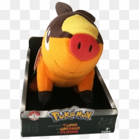 Official Pokemon - Stuffed Toy, HD Png Download - tepig png