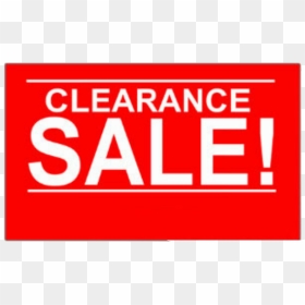 Clearance Sale Png - Sign, Transparent Png - clearance png