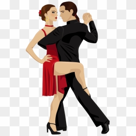 Transparent Salsa Dancer Png - Casal Dançando Tango Png, Png Download - tango png