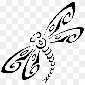 Dragonfly Tattoos Png Image - Free Dragonfly Clipart Black And White, Transparent Png - dragon fly png