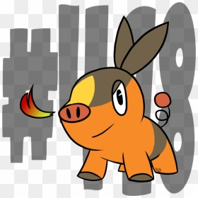 498 Tepig - Yanmega, HD Png Download - tepig png