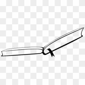 Open Book Png Icons - Bookclip Art Black And White, Transparent Png - book .png