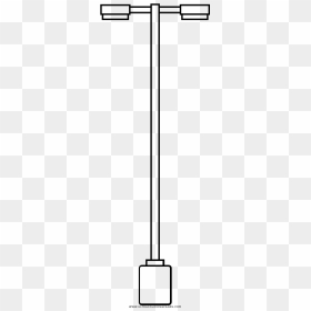 Light Pole Coloring Page - Parallel, HD Png Download - light pole png