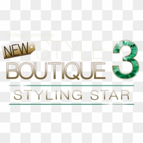 Transparent Nintendo 3ds Logo Png - New Style Boutique 3 Styling Star Logo, Png Download - 3ds logo png
