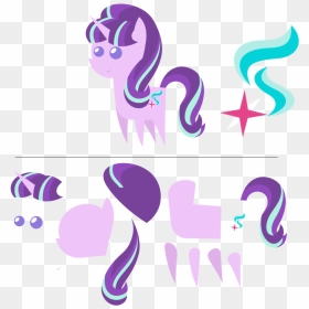 Mlp Starlight Glimmer Color Guide, HD Png Download - glimmer png