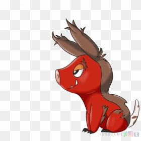 Fang Drawing Nose - Cartoon, HD Png Download - tepig png