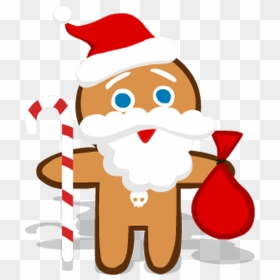 Cookie Run Christmas Cookie, HD Png Download - anime santa hat png