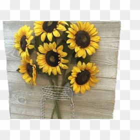 Cuadro Tumblr Random Aesthetic Girasoles - Diy Sunflower Decorations, HD Png Download - sunflower png tumblr