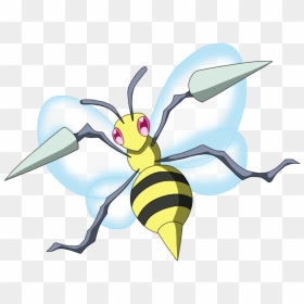 97 Beedrill Pokémon Bulbapedia The Community Driven - Honeybee, HD Png Download - beedrill png