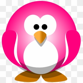 Pink Penguins Clip Art, HD Png Download - donald trump hair png transparent