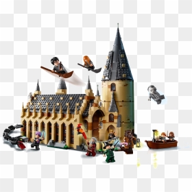 Harry Potter Hogwarts Great Hall Lego Set, HD Png Download - hogwarts castle png