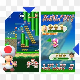 Super Mario Run, HD Png Download - mario clouds png