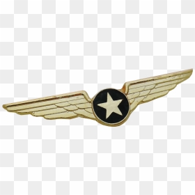 Pilot Clipart Crew - Emblem, HD Png Download - pilot wings png