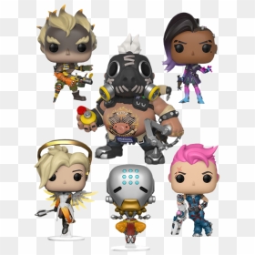 Petras Act Funko Pop Vinyl Bundle - Overwatch Wave 3 Funko Pop, HD Png Download - overwatch roadhog png