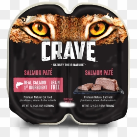 Transparent Cat Laying Down Png - Crave Chicken Cat Food, Png Download - cat food png