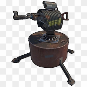 Transparent Item - Rust Turret, HD Png Download - turret png