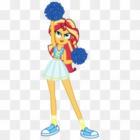 Free Cheerleaders Png - My Little Pony Equestria Girls Sunset Shimmer Dress, Transparent Png - cheerleaders png