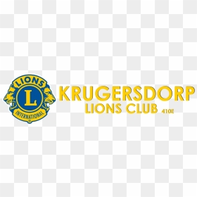 Lions Club Krugersdorp Logo - Amber, HD Png Download - lions club logo png