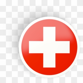 Round Concave Icon - Camping Jungfrau Holiday Park, HD Png Download - switzerland flag png