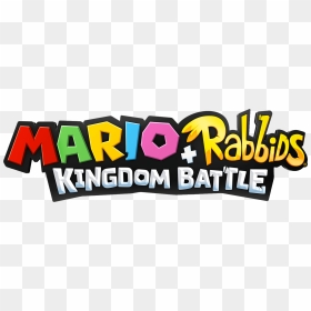 Mario Rabbids Kingdom Battle Logo, HD Png Download - mario clouds png