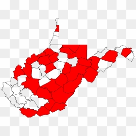 Speyeria Aphrodite Red Wv Map - Map Of West Virginia With Capital, HD Png Download - aphrodite png