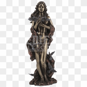 Aphrodite Statue Bronze , Png Download - Greek Goddess Of Love Statue, Transparent Png - aphrodite png