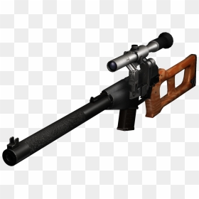 Снайпа С Прозрачным Фоном, HD Png Download - gun .png