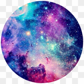 #galaxy #space #circle #aesthetic #tumblr #trend - Galaxy Circle Png, Transparent Png - galaxy tumblr png