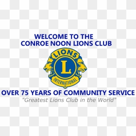 Lions Club International , Png Download - Circle, Transparent Png - lions club logo png