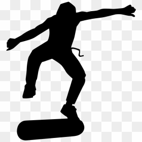 Scalable Vector Graphics, HD Png Download - skateboarding png