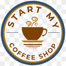Start My Coffee Shop Logo - Circle, HD Png Download - coffee shop png