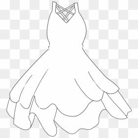 White Dress Clipart , Png Download - White Dress Clip Art, Transparent Png - dress clipart png