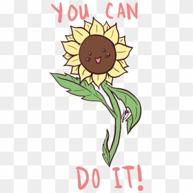 Final Drawing From The Stream Last Night - Positivity Clipart, HD Png Download - sunflower png tumblr