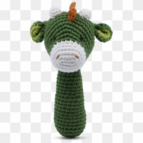 Dino Shaker Rattle - Crochet, HD Png Download - rattle png