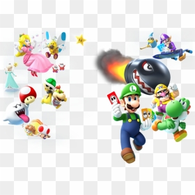 Mario Party Mario Party Island Tour For Nintendo 3ds - Mario Party Island Tour Artwork, HD Png Download - mario party png