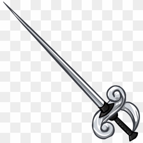 Thumb Image - Epee Fencing Transparent Background, HD Png Download - rapier png
