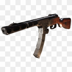 Ppsh 41（二战） - 使命召唤中文维基 - 決勝時刻 - Call Of Duty - Cod攻略资料站 - Assault Rifle, HD Png Download - ppsh png