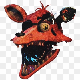 Fnaf 2 Foxy Head, HD Png Download - fnaf foxy png