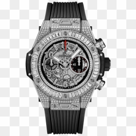 Big Bang Unico Titanium Jewellery 45 Mm, Front View - Gol Bazar, HD Png Download - big bang png