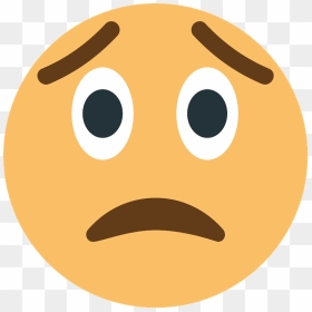 Worried Face Emoji Clipart - Barnsdall Art Park, HD Png Download - worried png